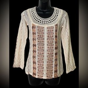 Vintage Cotton Top Size Small India